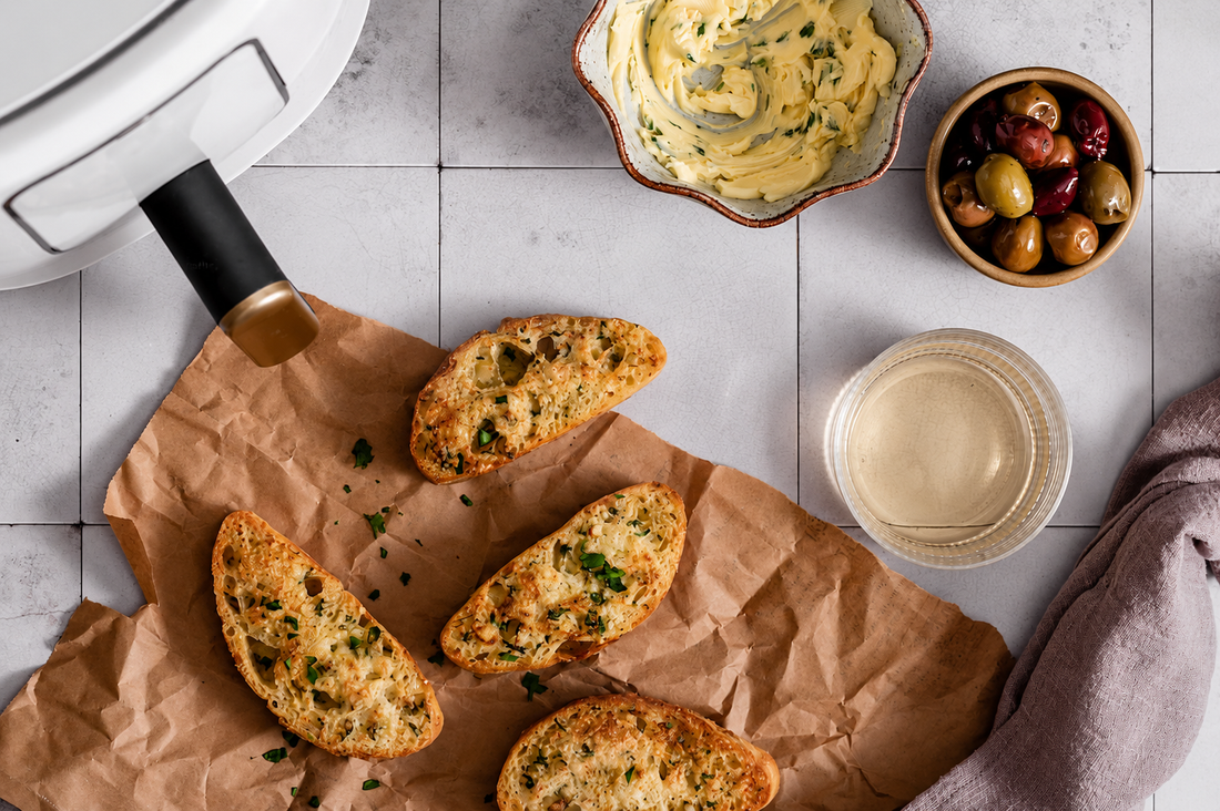 Crispy Garlic Herb Bread