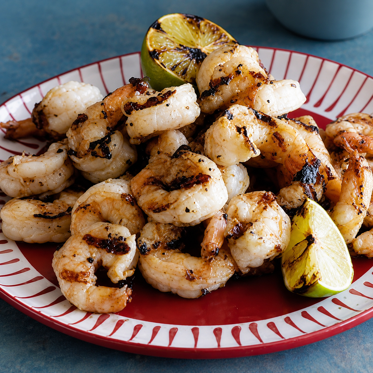 Ginger, Soy and Garlic Marinated Prawns