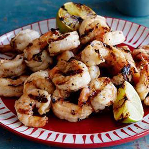 Ginger, Soy and Garlic Marinated Prawns
